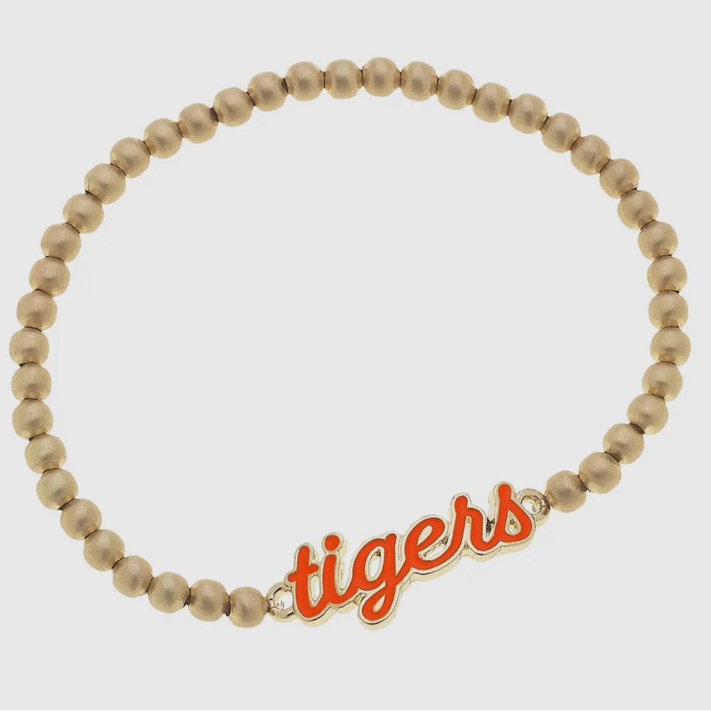 Auburn Tigers Enamel Stretch Bracelet